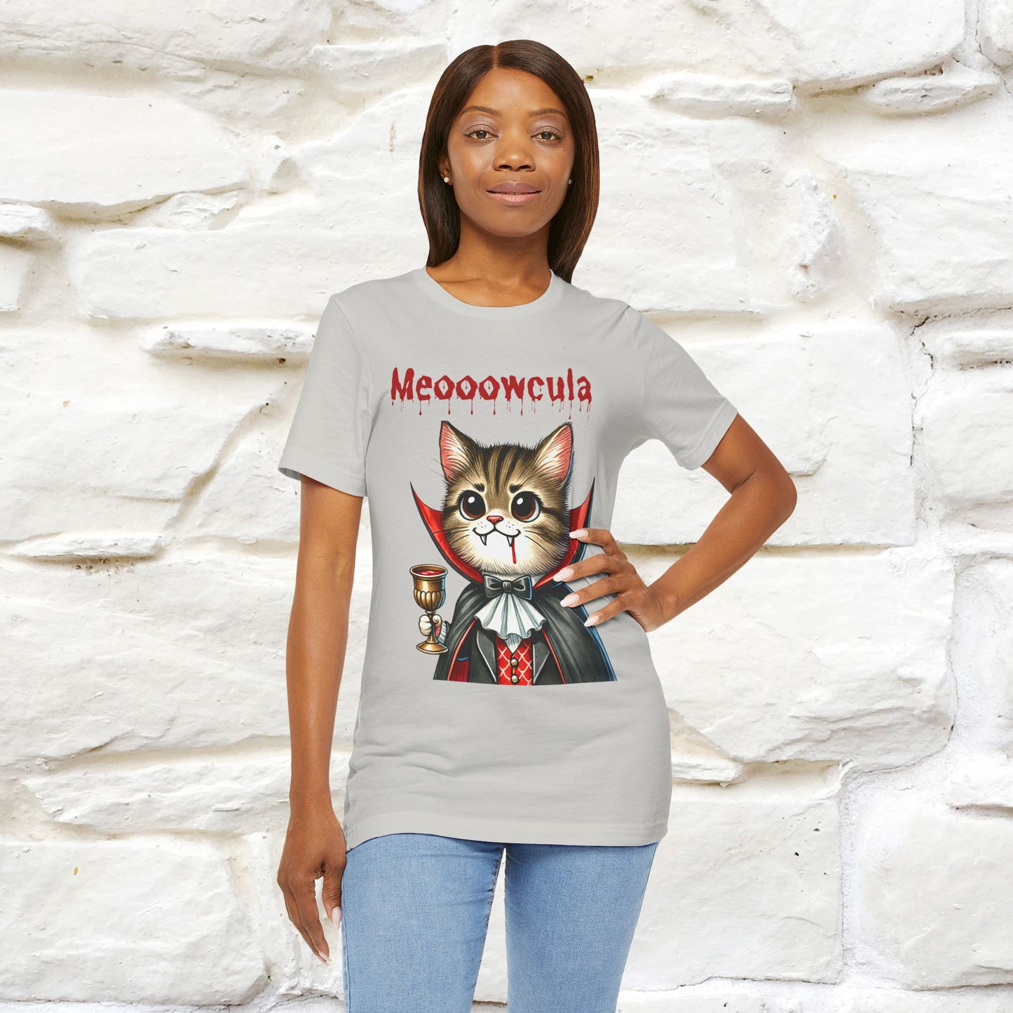"Meooowcula" Cat T-shirt |Nunu&Miao Studio - Nunu&Miao Studio