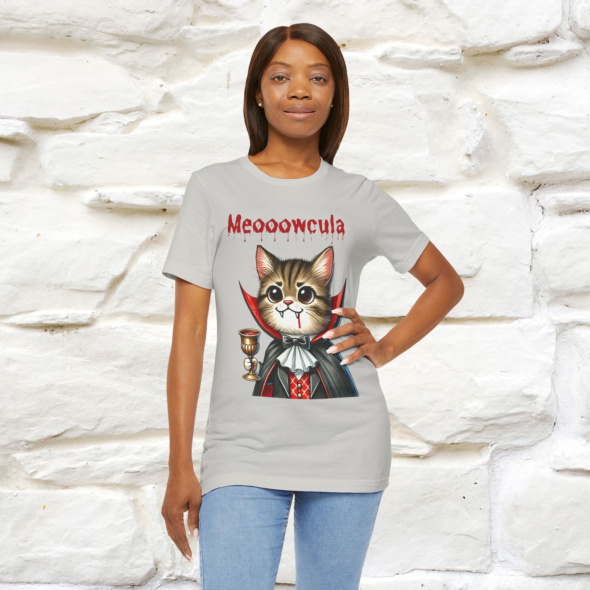 "Meooowcula" Cat T-shirt |Nunu&Miao Studio - Nunu&Miao Studio