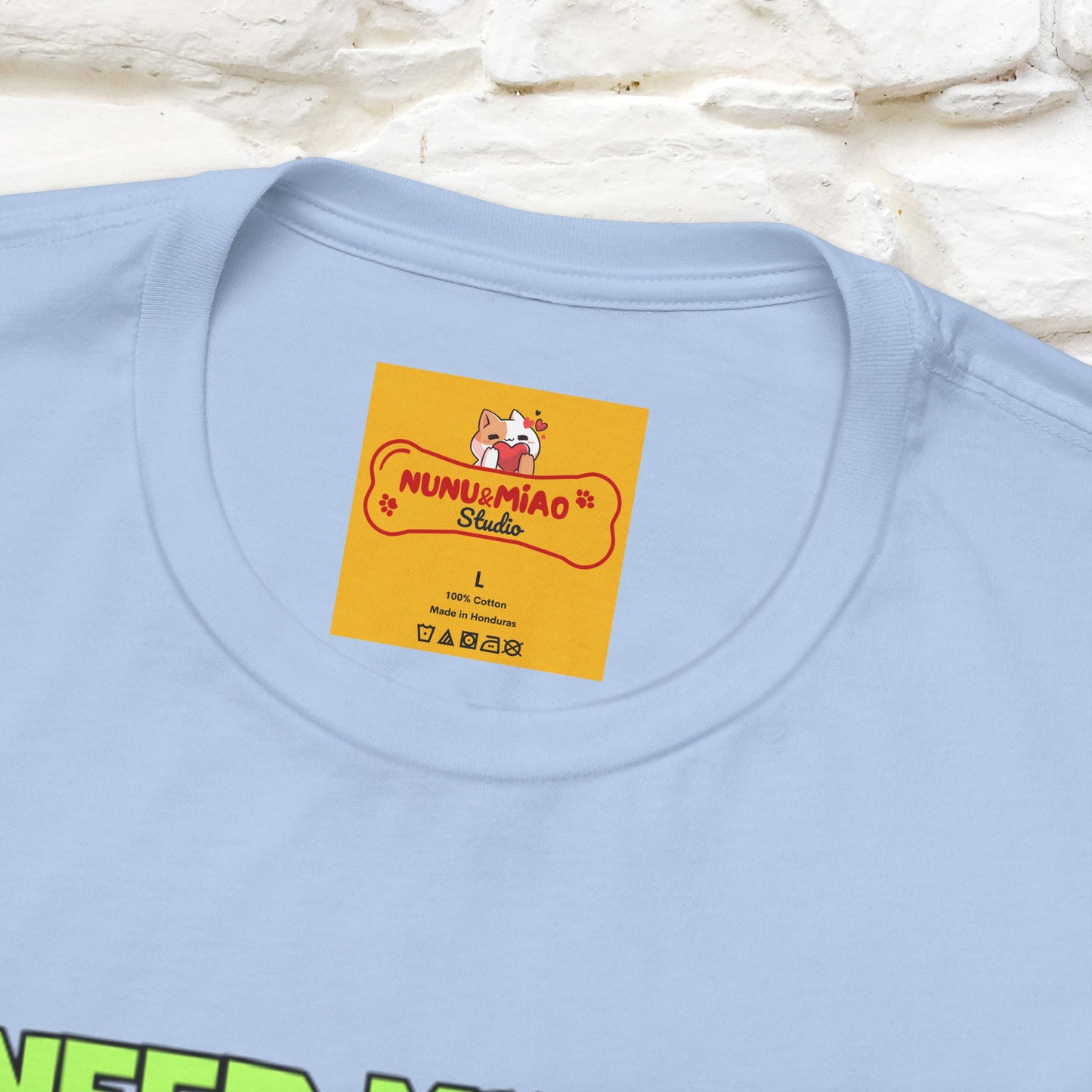 "I Need My Beer Right Meow!" Cat  T-shirt |Nunu&Miao Studio - Nunu&Miao Studio