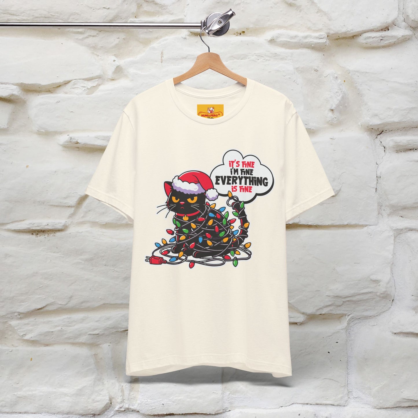 “Everything Is Fine..” | Cat T-Shirt | Nunu&Miao Studio
