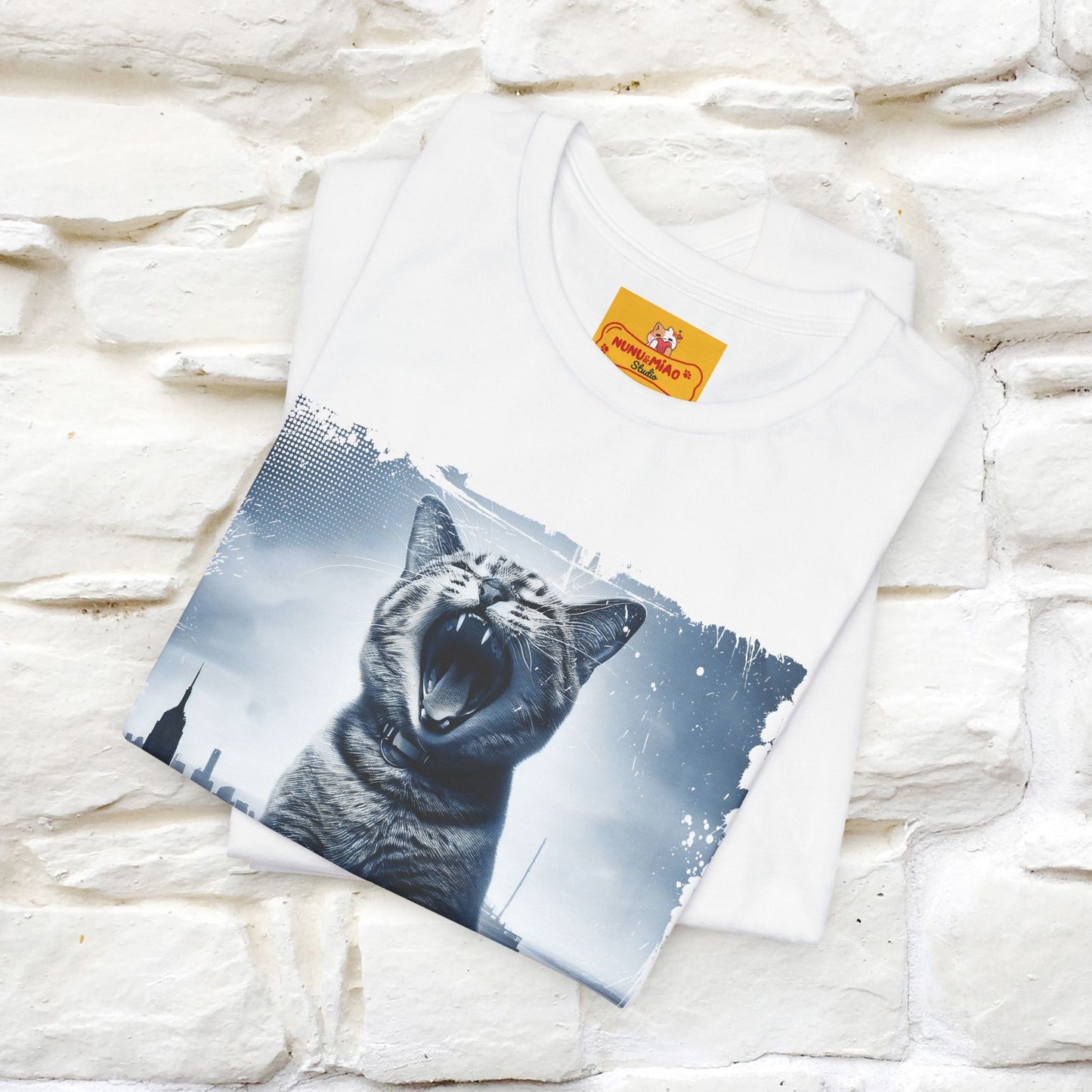 Catzilla T-Shirt | Cat T-Shirt | Nunu&Miao Studio - Nunu&Miao Studio