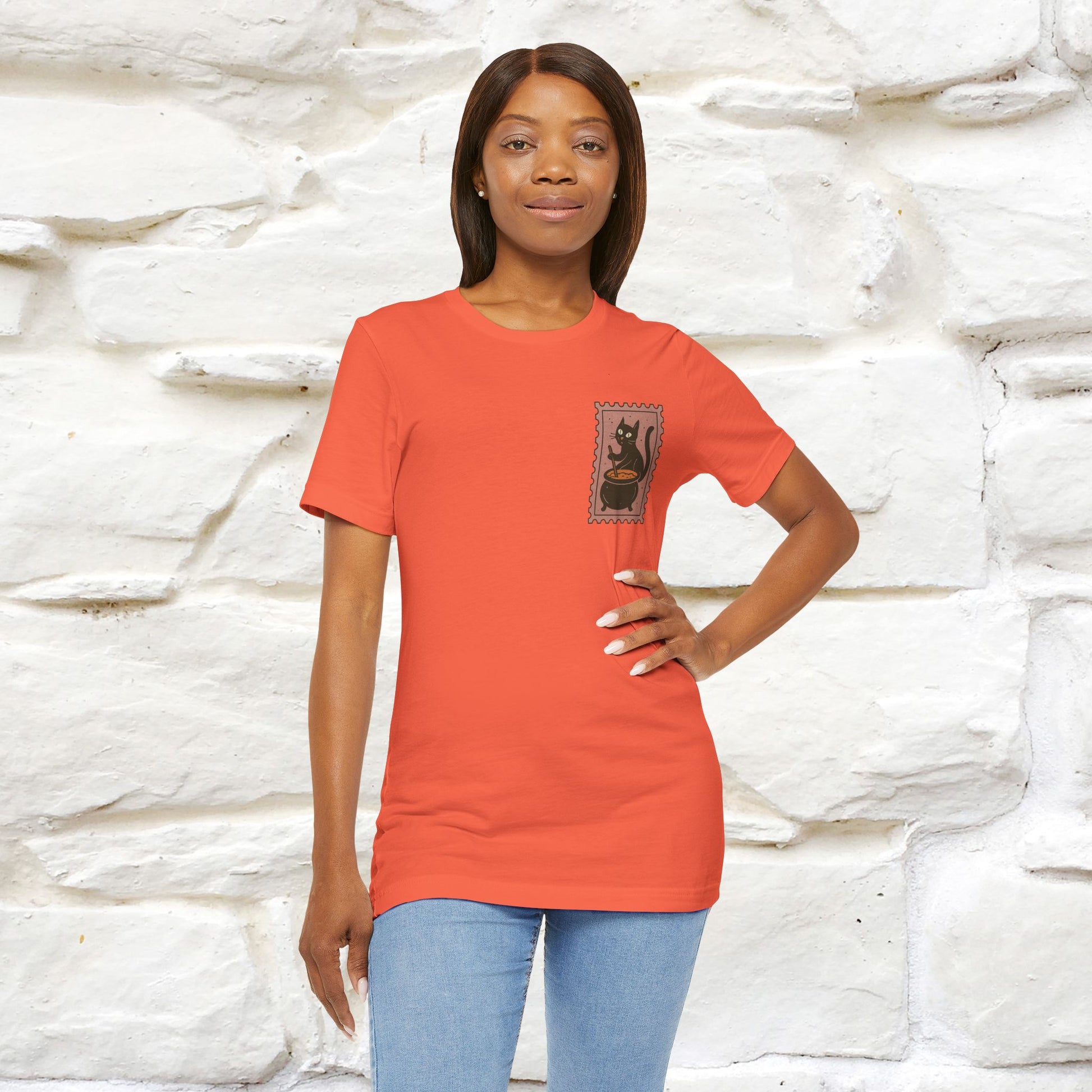 "Let-s Get Halloweeind" Hakkoween Cat T-shirt |Nunu&Miao Studio - Nunu&Miao Studio