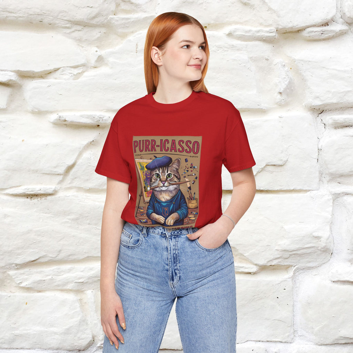 ''Purr-Icasso Masters Of Meows'' | CatT-Shirt | Nunu&Miao Studio