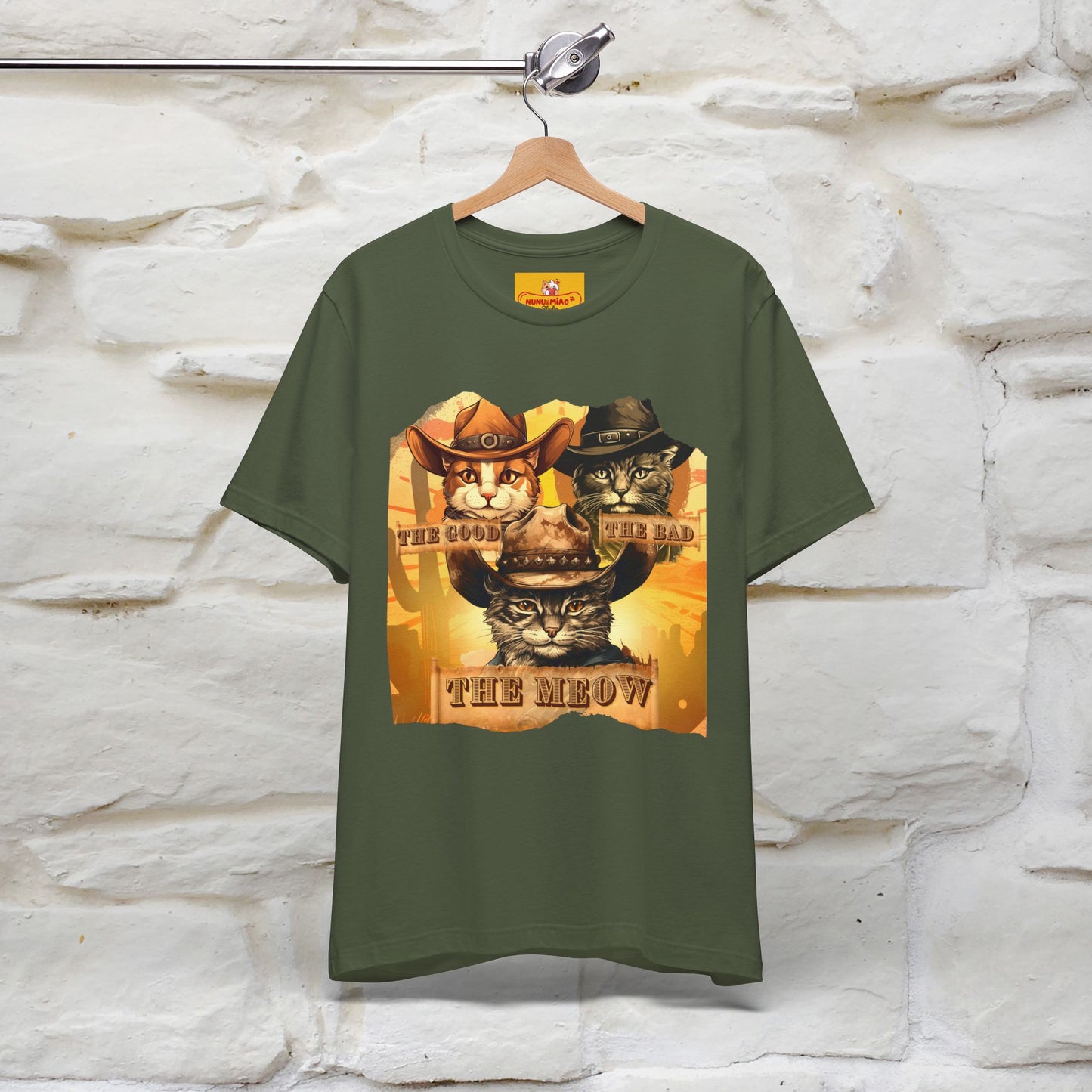 ''The Good, the Bad, and the Meow''| CatT-Shirt | Nunu&Miao Studio - Nunu&Miao Studio