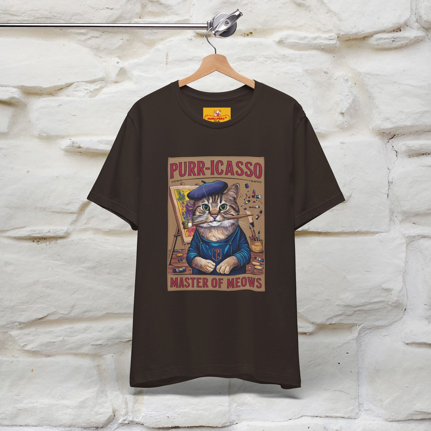 ''Purr-Icasso Masters Of Meows'' | CatT-Shirt | Nunu&Miao Studio - Nunu&Miao Studio