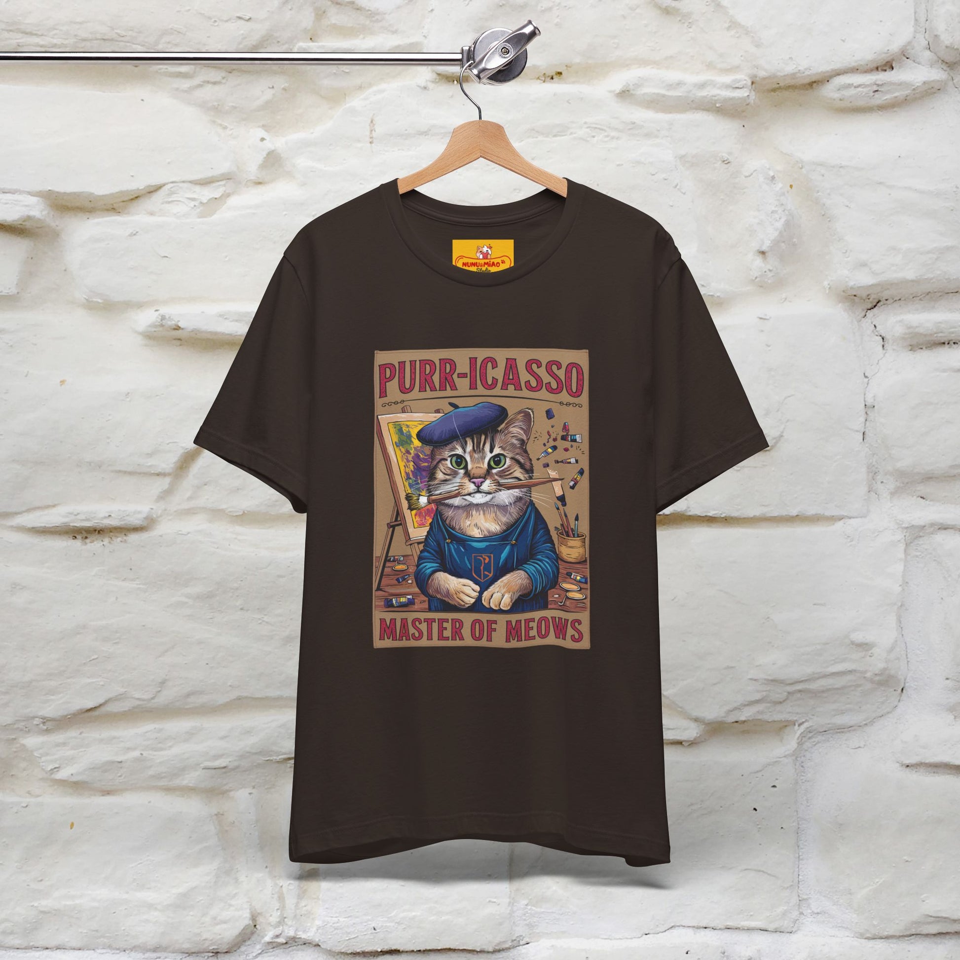 ''Purr-Icasso Masters Of Meows'' | CatT-Shirt | Nunu&Miao Studio - Nunu&Miao Studio