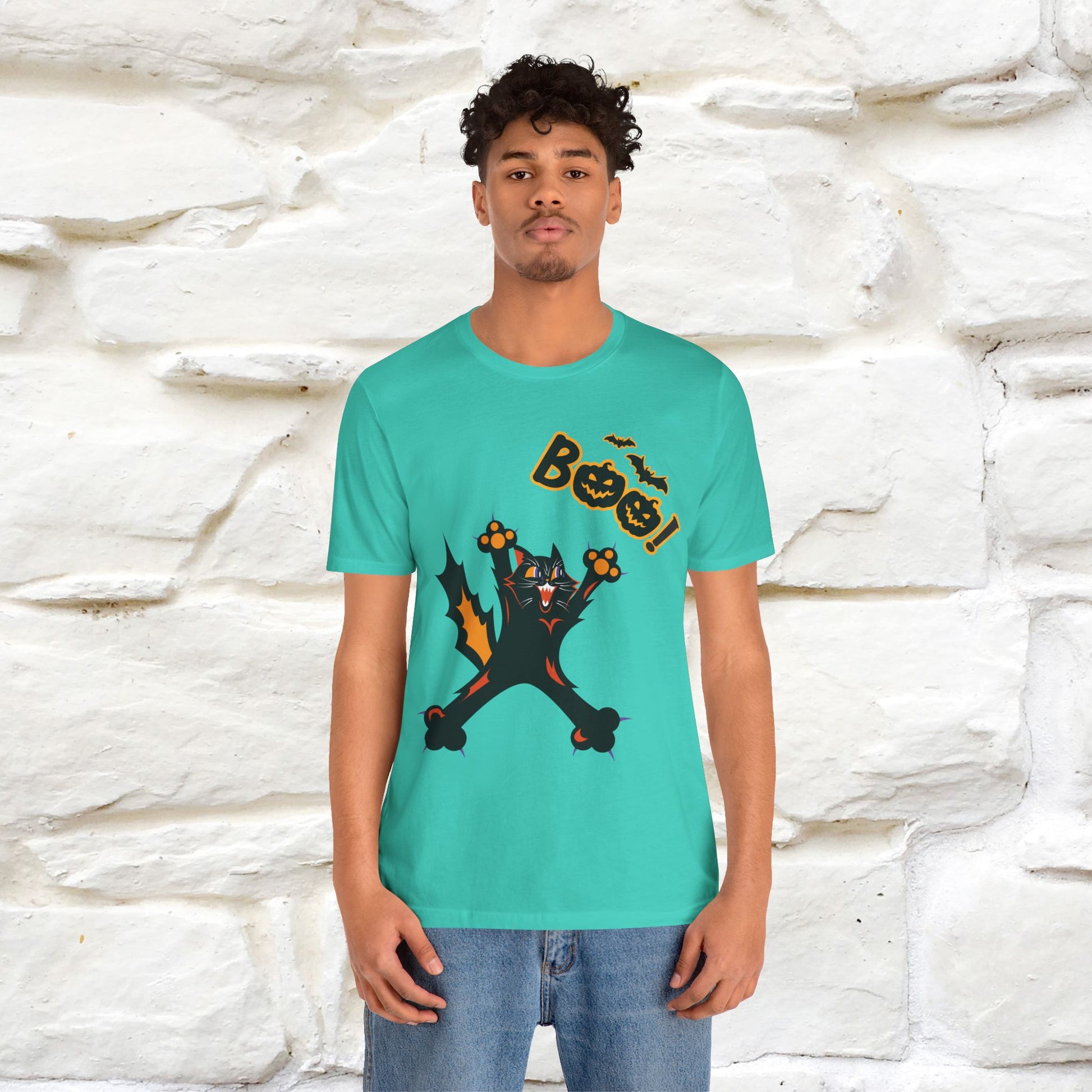 "Boo" Cat  T-shirt |Nunu&Miao Studio - Nunu&Miao Studio