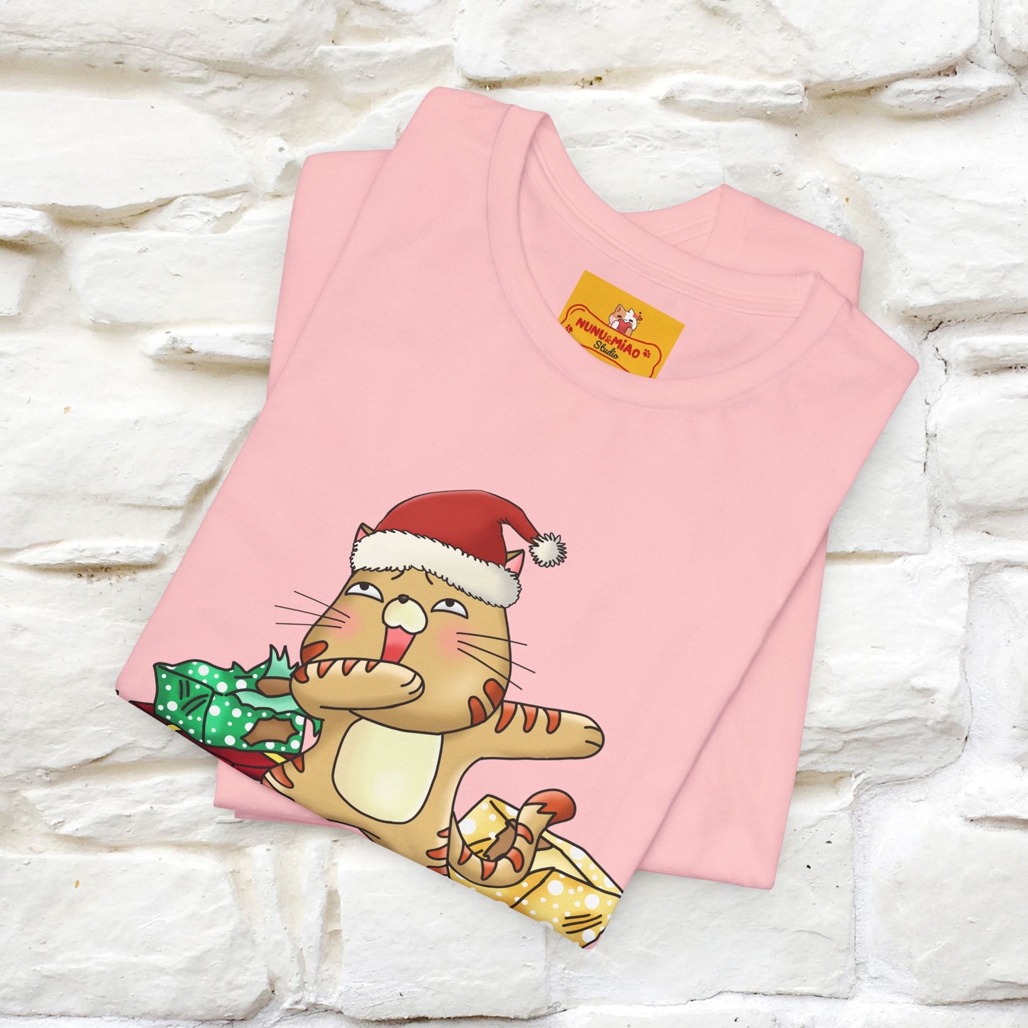 "Santa Claws" |Funny Cat T-Shirt | Nunu&Miao Studio