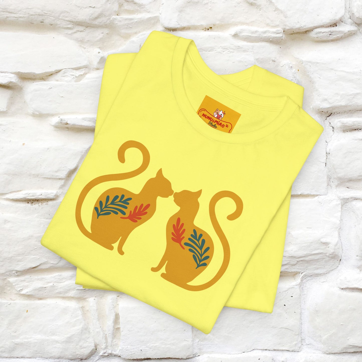 ''Power'' | Cat T-Shirt Front and Back Design | Nunu&Miao Studio - Nunu&Miao Studio