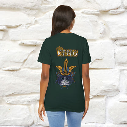 'King Cat: Majestic Cat'' | Front & Back Design | Nunu&Miao Studio - Nunu&Miao Studio