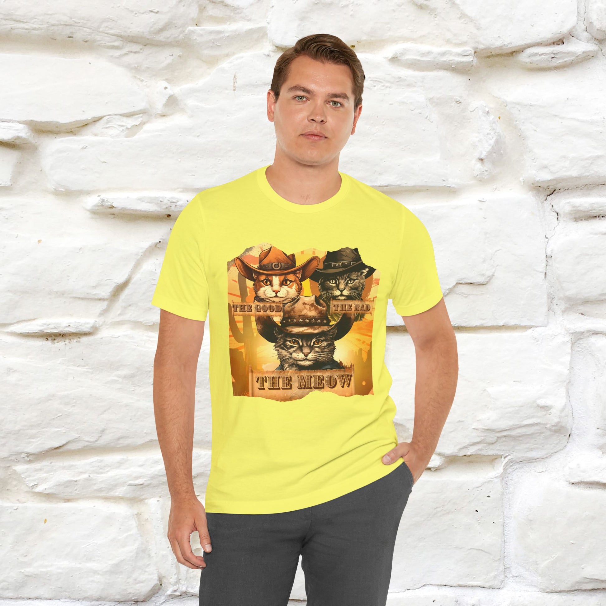 ''The Good, the Bad, and the Meow''| CatT-Shirt | Nunu&Miao Studio - Nunu&Miao Studio