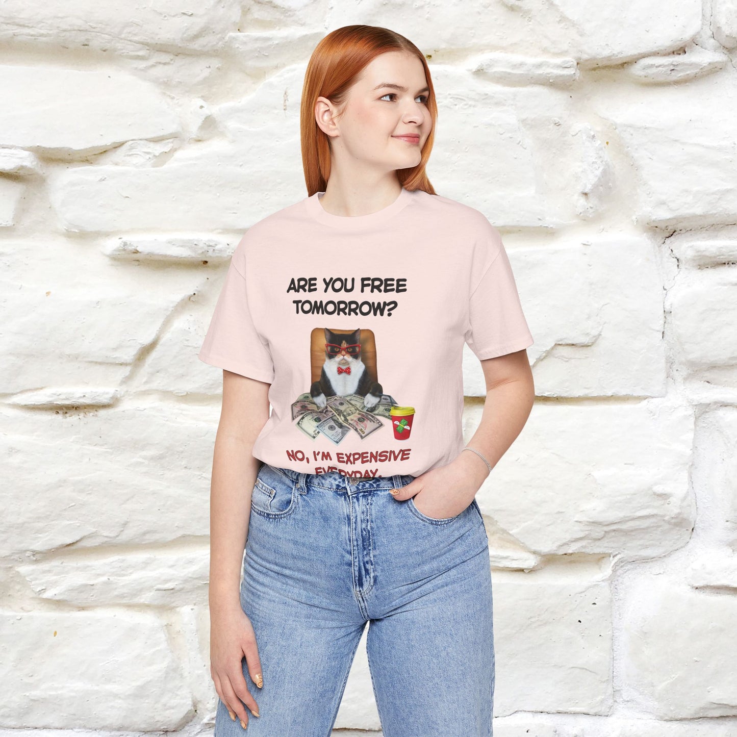 “Are You Fee Tomorrow?” | Cat T-Shirt | Nunu&Miao Studio
