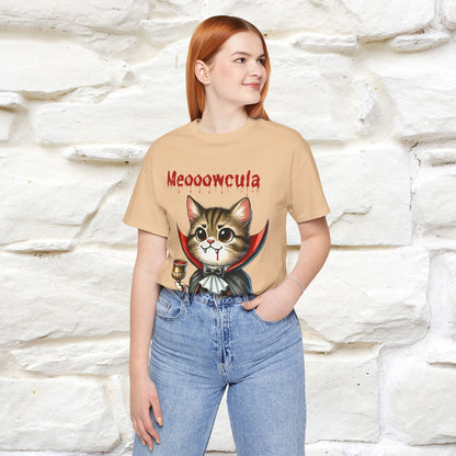 "Meooowcula" Cat T-shirt |Nunu&Miao Studio - Nunu&Miao Studio