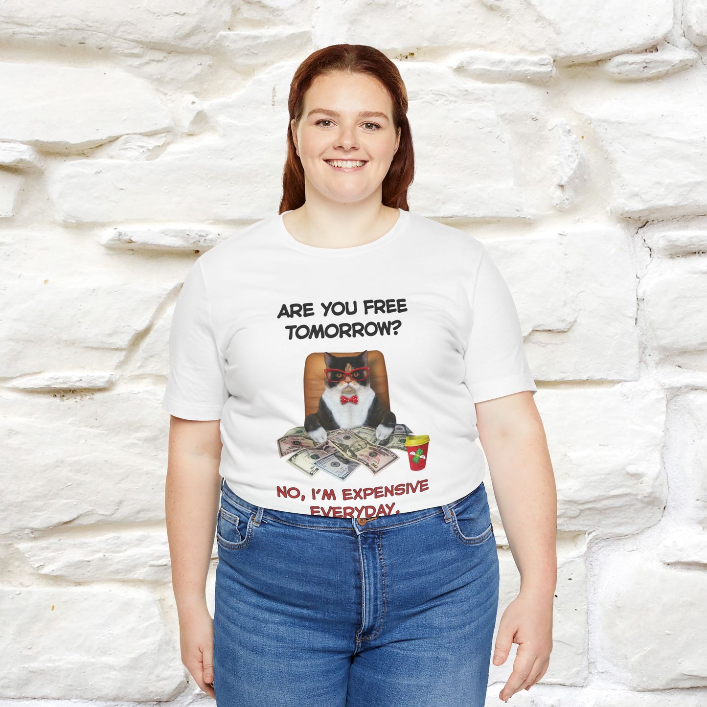 “Are You Fee Tomorrow?” | Cat T-Shirt | Nunu&Miao Studio