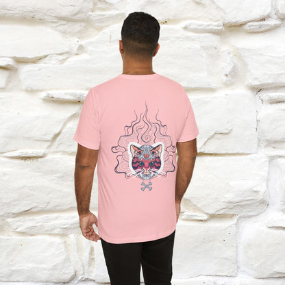 ''Air Fire Cat'' | Cat T-Shirt Front and Back Design | Nunu&Miao Studio - Nunu&Miao Studio