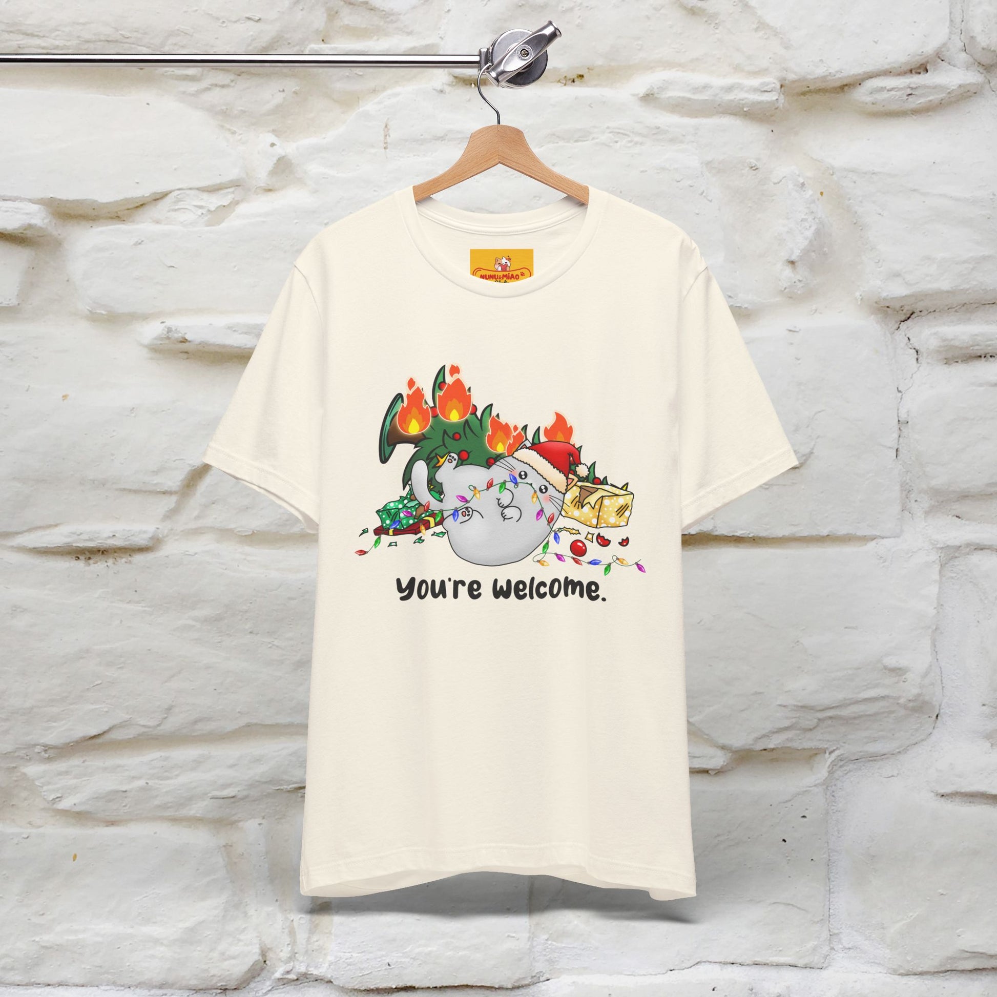 You're Welcome | Sarcastic Cat Christmas Shirt  |Nunu&Miao Studio - Nunu&Miao Studio