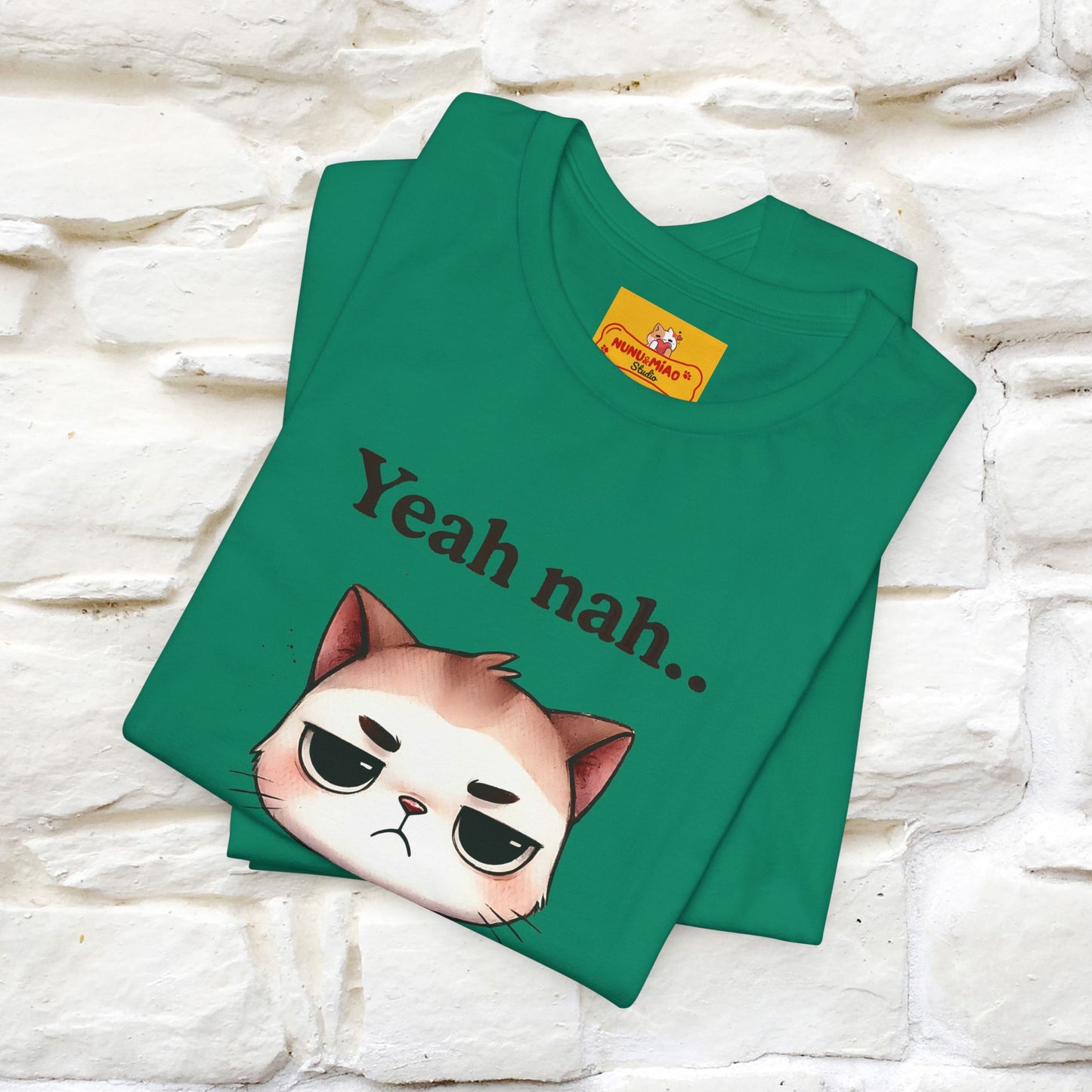 "Yeah Nah ... Not Today." |Funny Cat T-Shirt | Nunu&Miao Studio