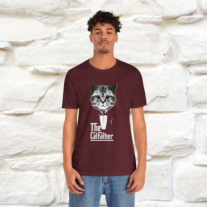 ''The Cat Father T-Shirt''| Iconic Cat Lover Tee | Nunu&Miao Studio - Nunu&Miao Studio
