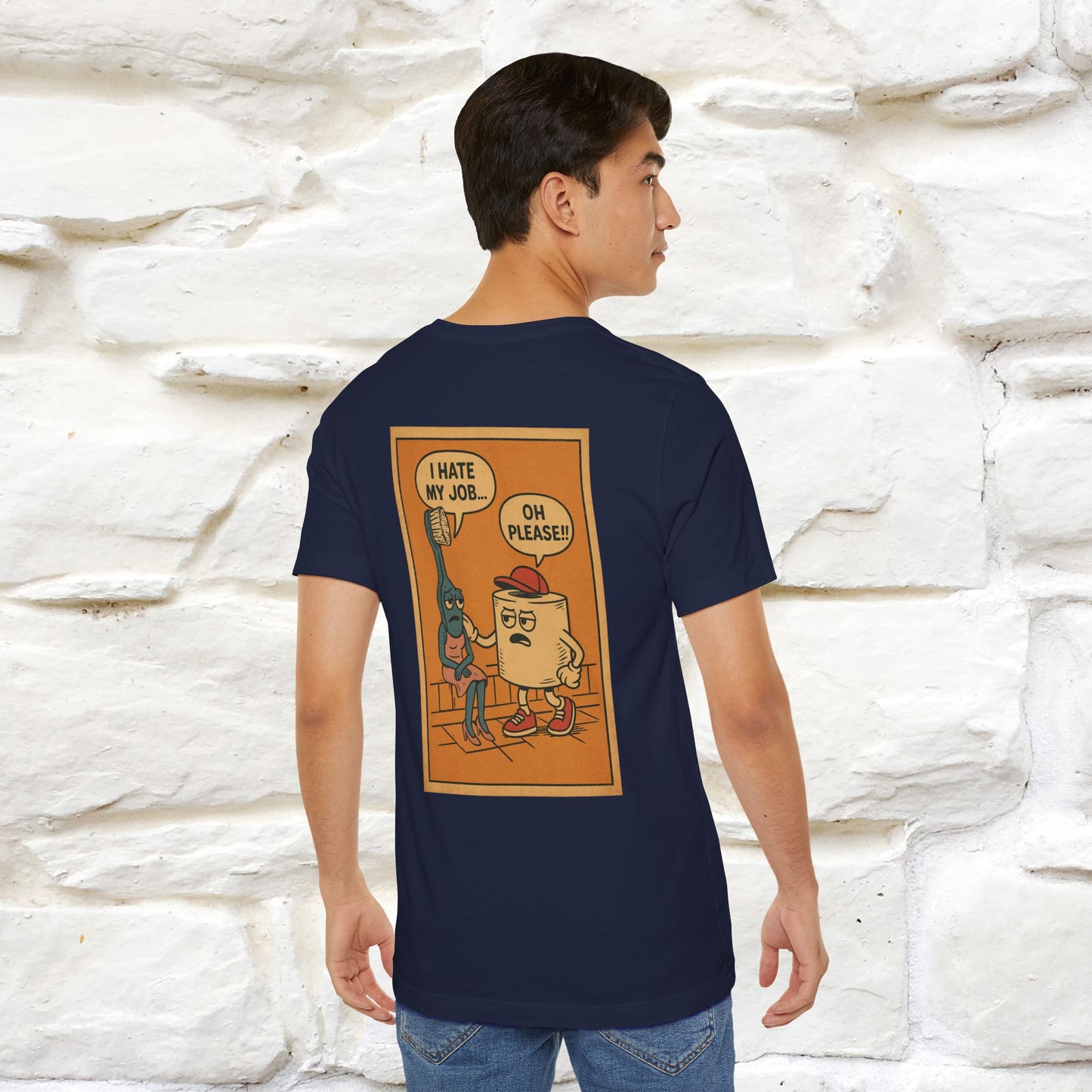 "I Hate My Job ... Oh Please" Funny Cat T-shirt |Nunu&Miao Studio - Nunu&Miao Studio