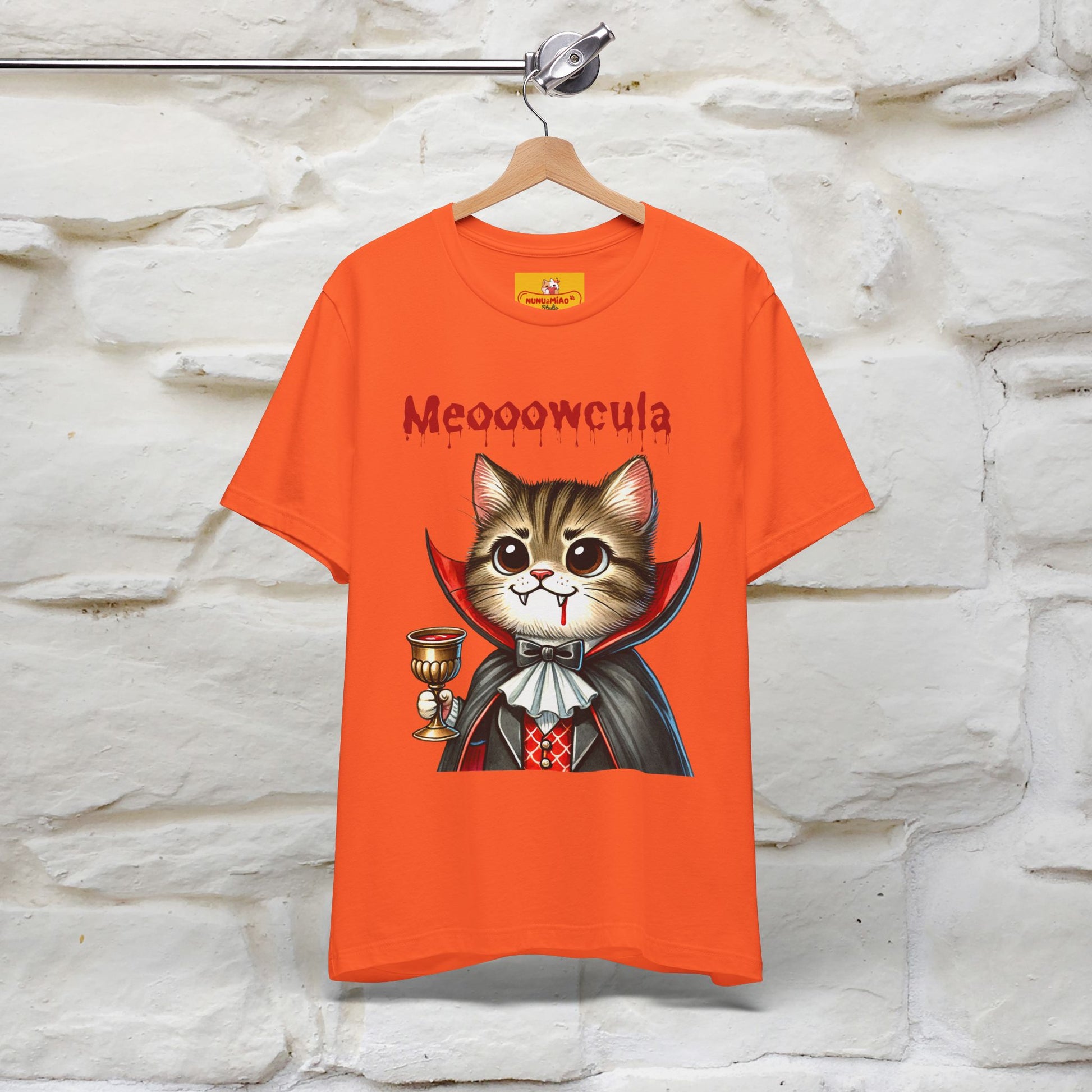 "Meooowcula" Cat T-shirt |Nunu&Miao Studio - Nunu&Miao Studio
