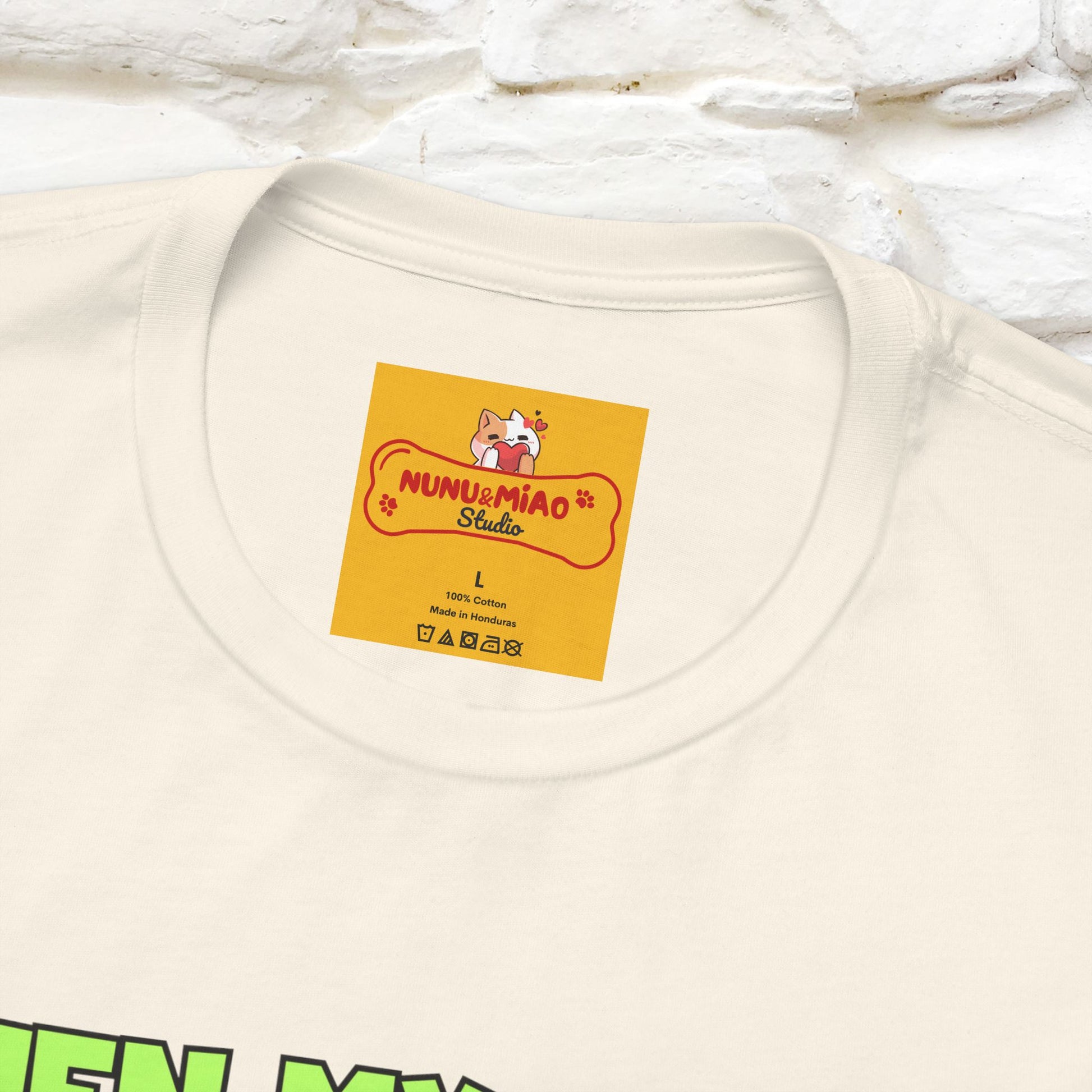 "When My Sister Cooks" Funny Cat  T-shirt |Nunu&Miao Studio - Nunu&Miao Studio