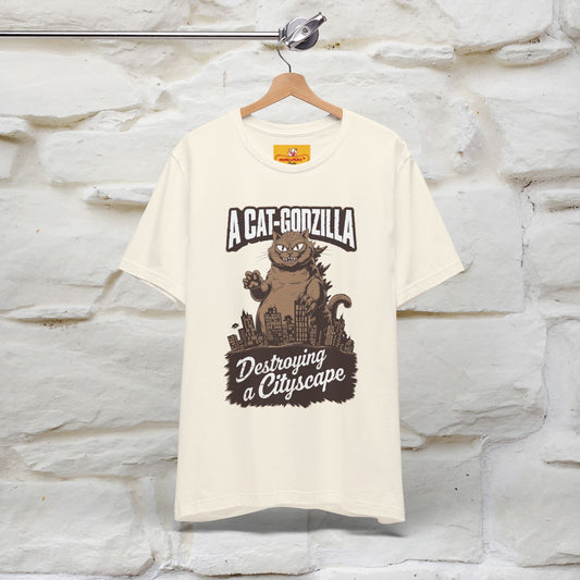 ''A Cat-Godzilla ''| CatT-Shirt | Nunu&Miao Studio - Nunu&Miao Studio