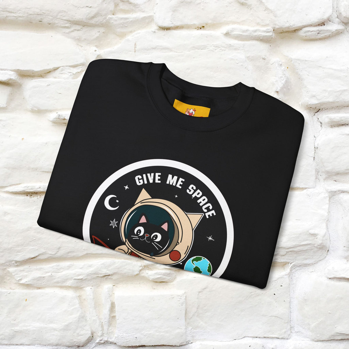 ''Give Me Space'' |Cat Sweatshirt | Nunu&Miao Studio