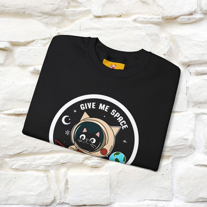 ''Give Me Space'' |Cat Sweatshirt | Nunu&Miao Studio