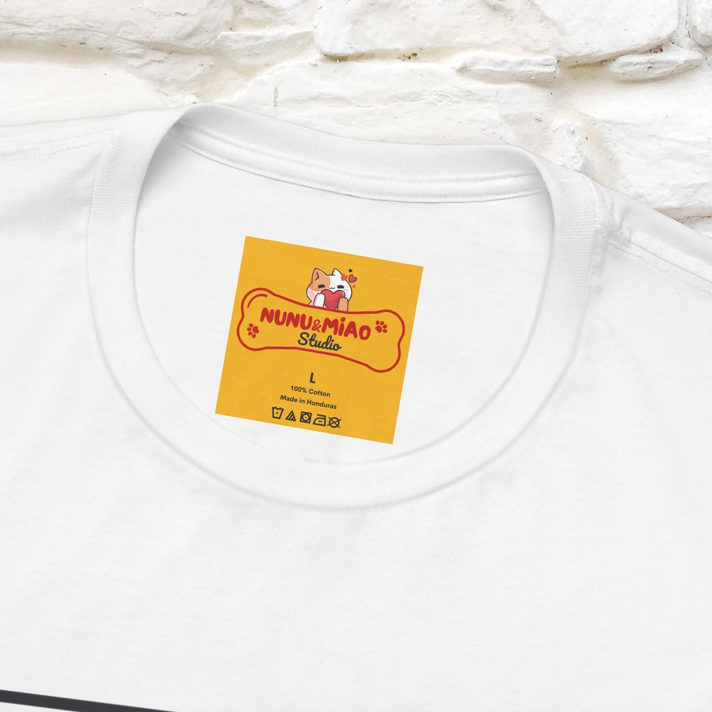 "Bad Cattitude" Cat T-Shirt | Nunu&Miao Studio - Nunu&Miao Studio