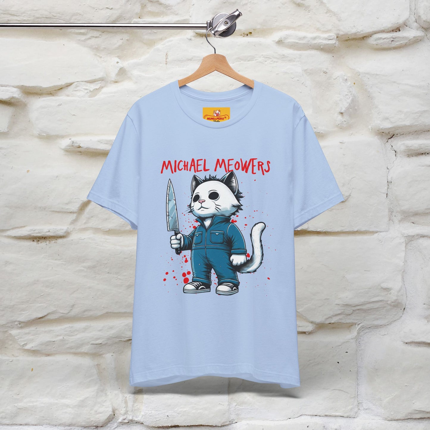 ''Michael Meowers'' Cat T-Shirt |  | Nunu&Miao Studio - Nunu&Miao Studio