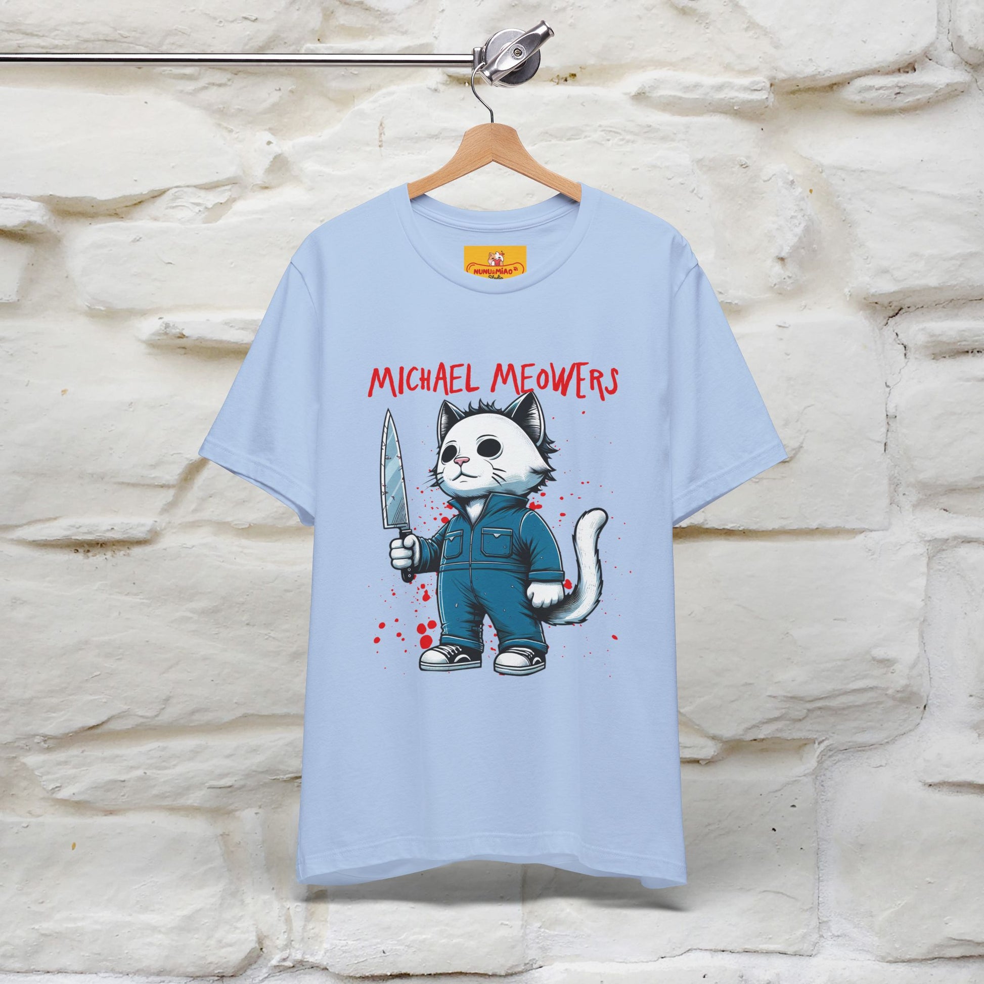 ''Michael Meowers'' Cat T-Shirt |  | Nunu&Miao Studio - Nunu&Miao Studio