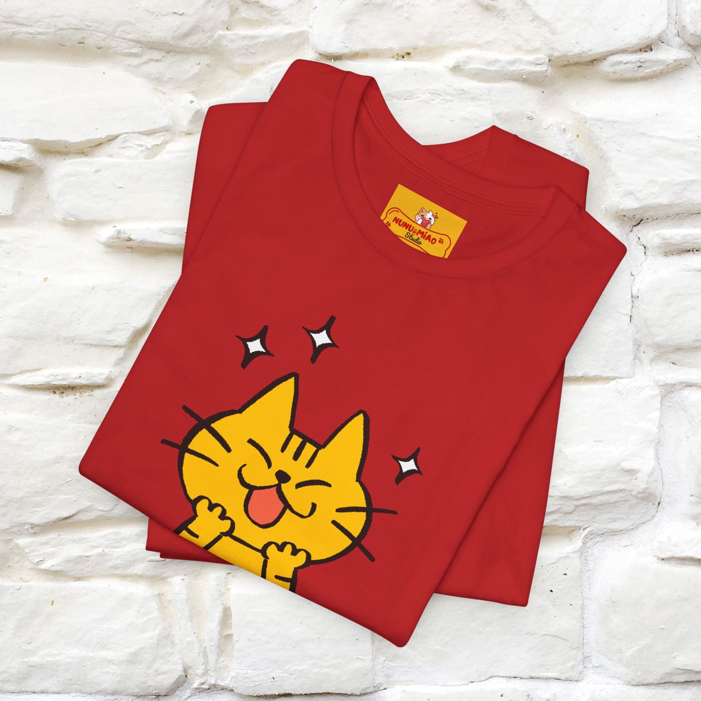 ""It's A Good Day" Cat T-Shirt| Front & Back Design | Nunu&Miao Studio - Nunu&Miao Studio