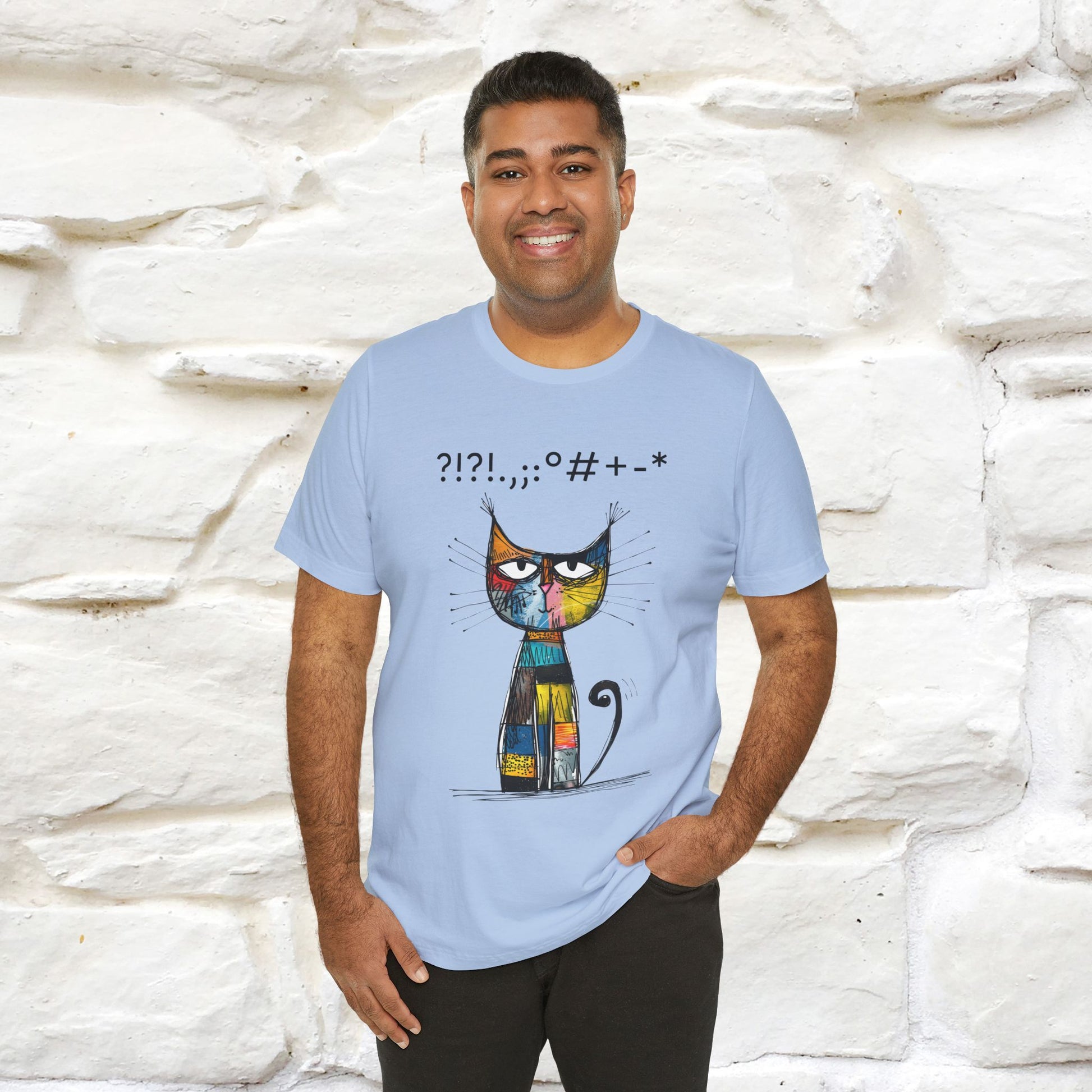 "Enigma" Cat T-shirt |Nunu&Miao Studio - Nunu&Miao Studio