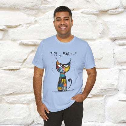 "Enigma" Cat T-shirt |Nunu&Miao Studio - Nunu&Miao Studio