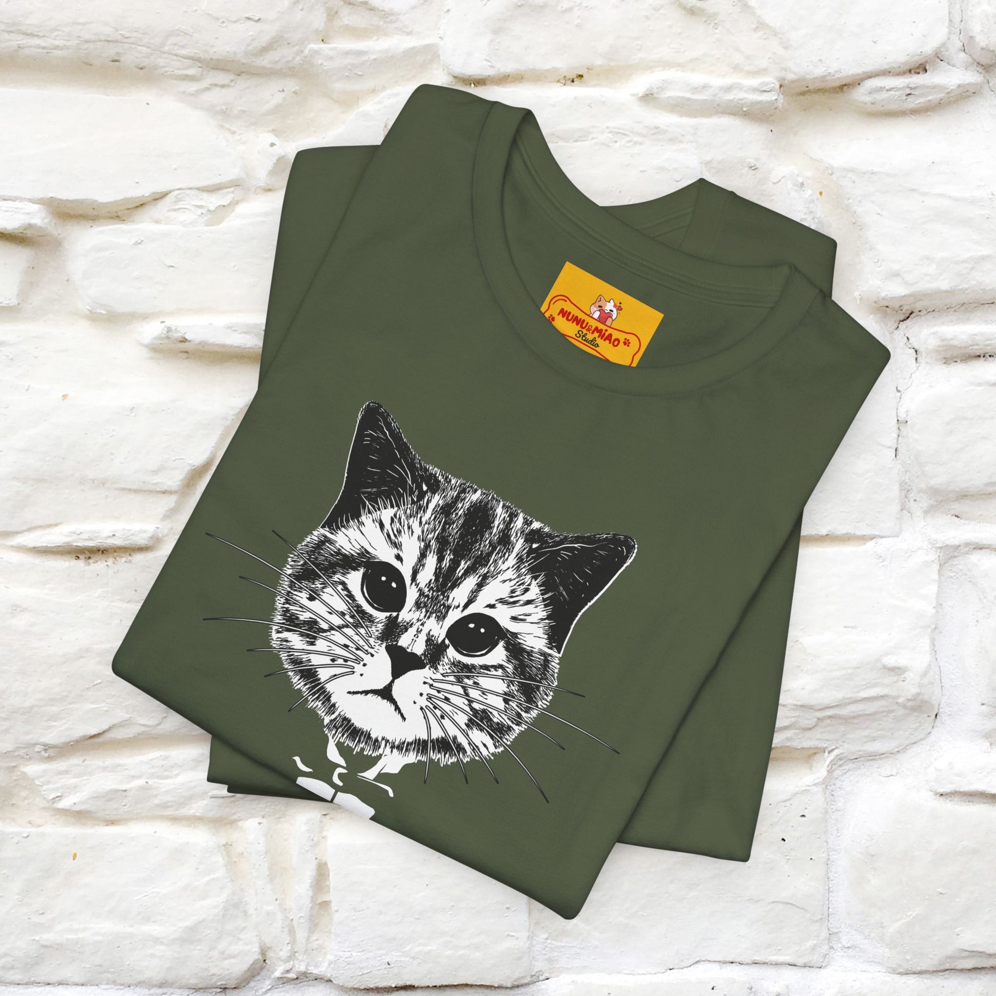 ''The Cat Father T-Shirt''| Iconic Cat Lover Tee | Nunu&Miao Studio - Nunu&Miao Studio