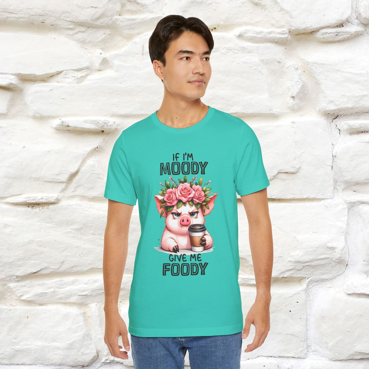 ''If I'm Moody Give Me Foody''| Funny T-Shirt | Nunu&Miao Studio