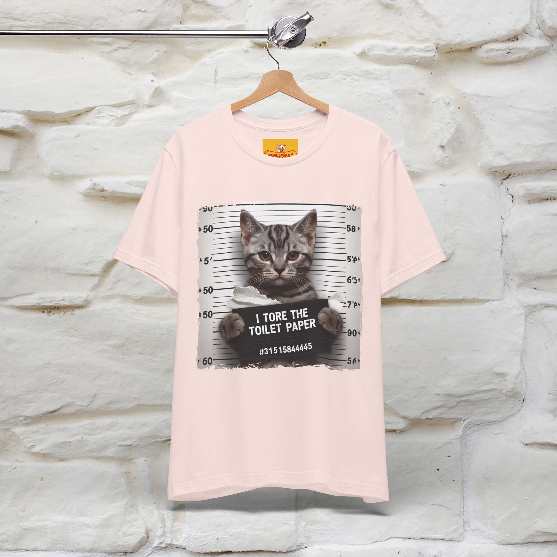 ''I Tore The Toilet Paper'' | Funny Cat T-Shirt | Nunu&Miao Studio - Nunu&Miao Studio