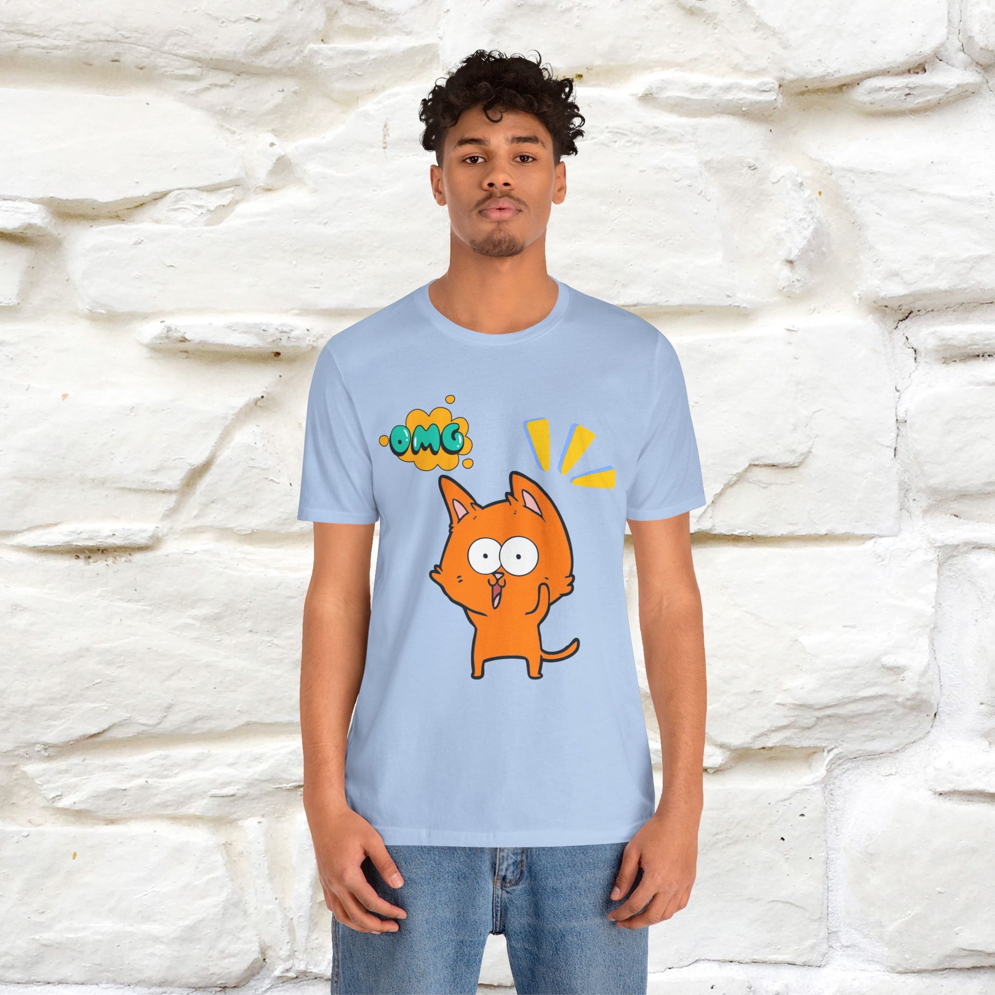 ''Oh My God'' Cat T-Shirt | Nunu&Miao Studio - Nunu&Miao Studio