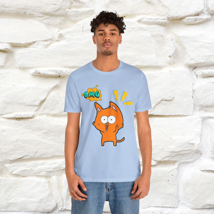 ''Oh My God'' Cat T-Shirt | Nunu&Miao Studio - Nunu&Miao Studio