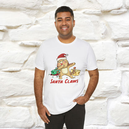 "Santa Claws" |Funny Cat T-Shirt | Nunu&Miao Studio