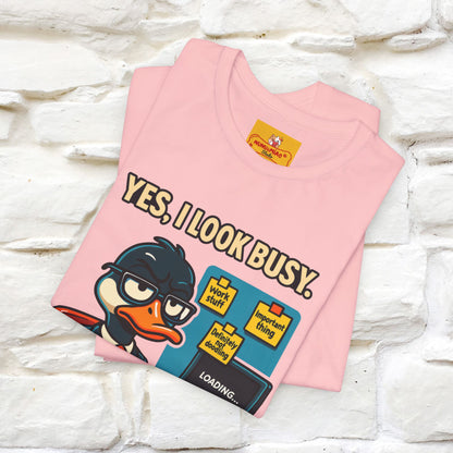 ''Yes, I Look Busy. No I'm Not.''|  Sarcastic Cat T-Shirt | Nunu&Miao Studio