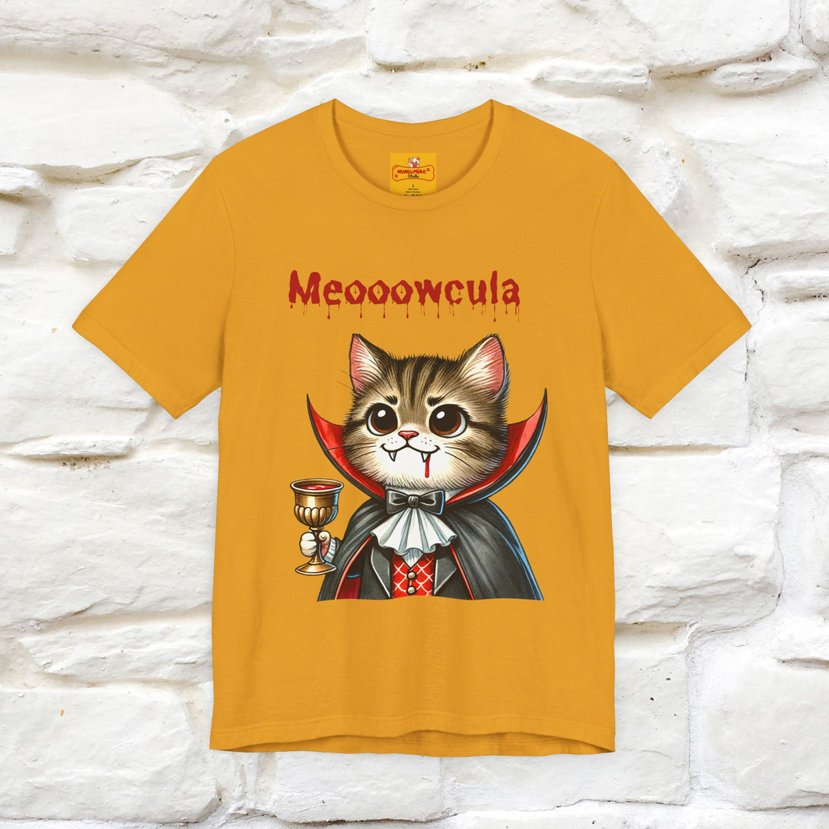"Meooowcula" Cat T-shirt |Nunu&Miao Studio
