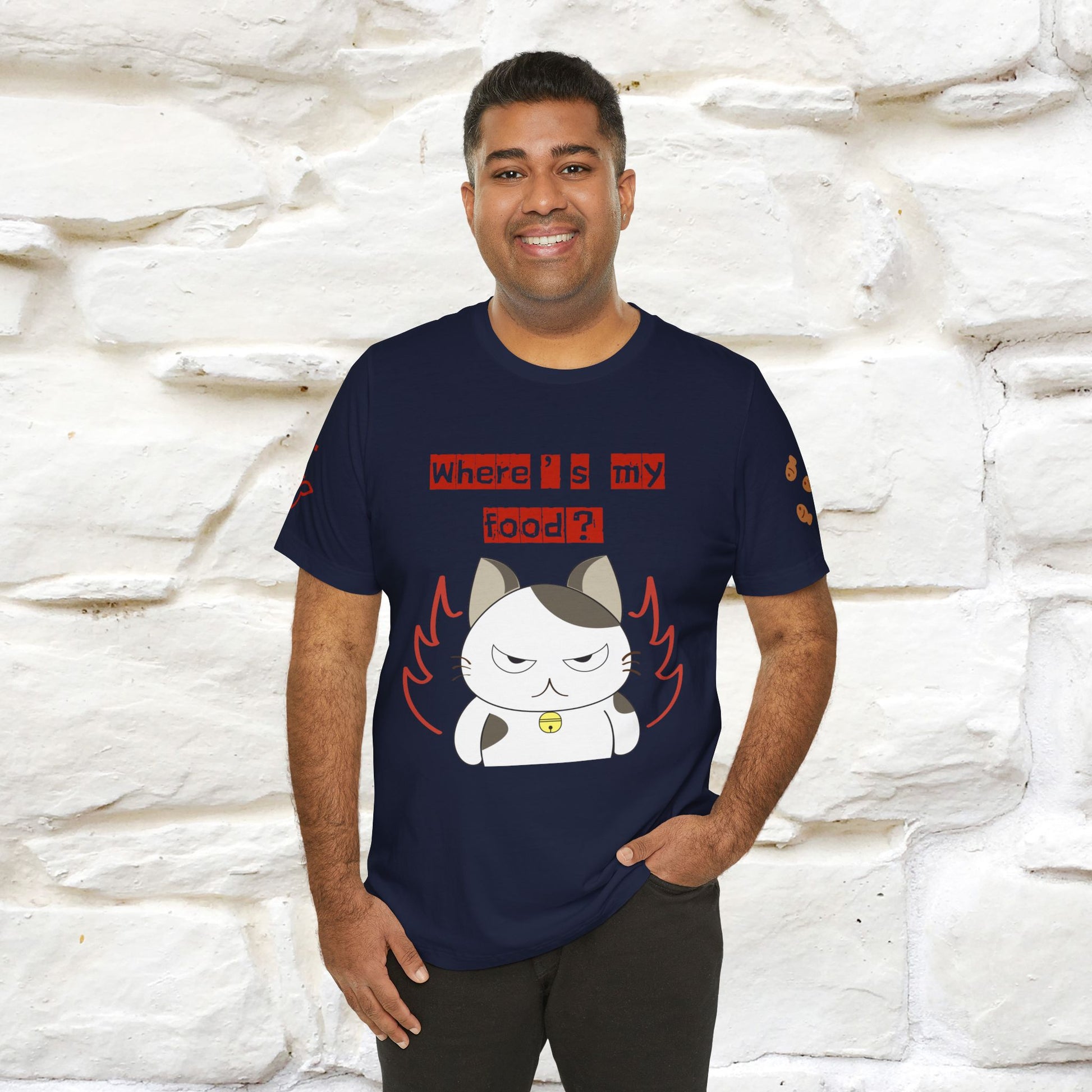 ''Where Is My ....?"  Cat T-shirt| Nunu&Miao Studio - Nunu&Miao Studio