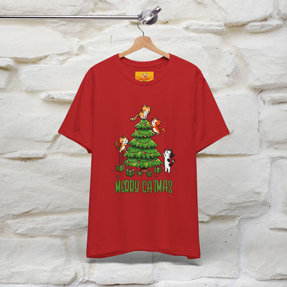 ''Merry Catmas'' | Cattitude Christmas Tee| Nunu&Miao Studio - Nunu&Miao Studio