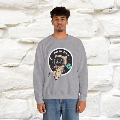 ''Give Me Space'' |Cat Sweatshirt | Nunu&Miao Studio
