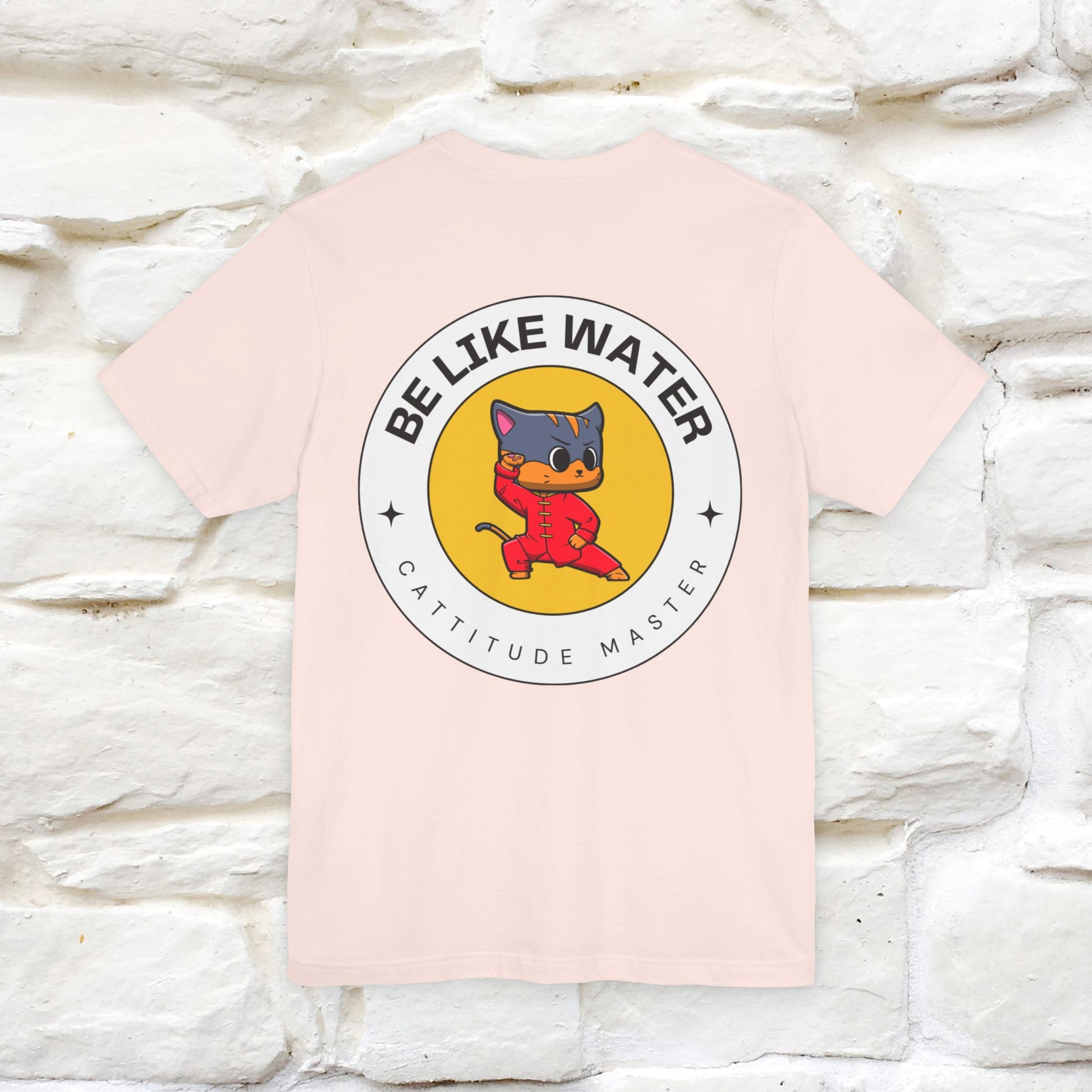"Be Like Water: Cattitude Master | Cat T-Shirt |Nunu&Miao Studio - Nunu&Miao Studio