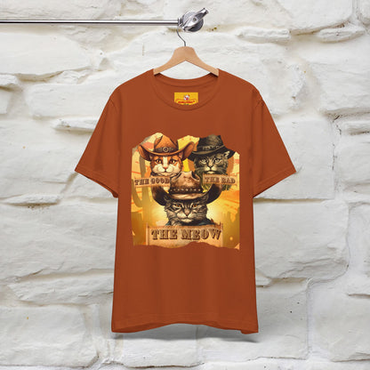 ''The Good, the Bad, and the Meow''| CatT-Shirt | Nunu&Miao Studio - Nunu&Miao Studio