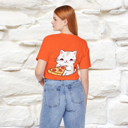 "I Love Pizza"| Cat T-shirt | Nunu&Miao Studio - Nunu&Miao Studio