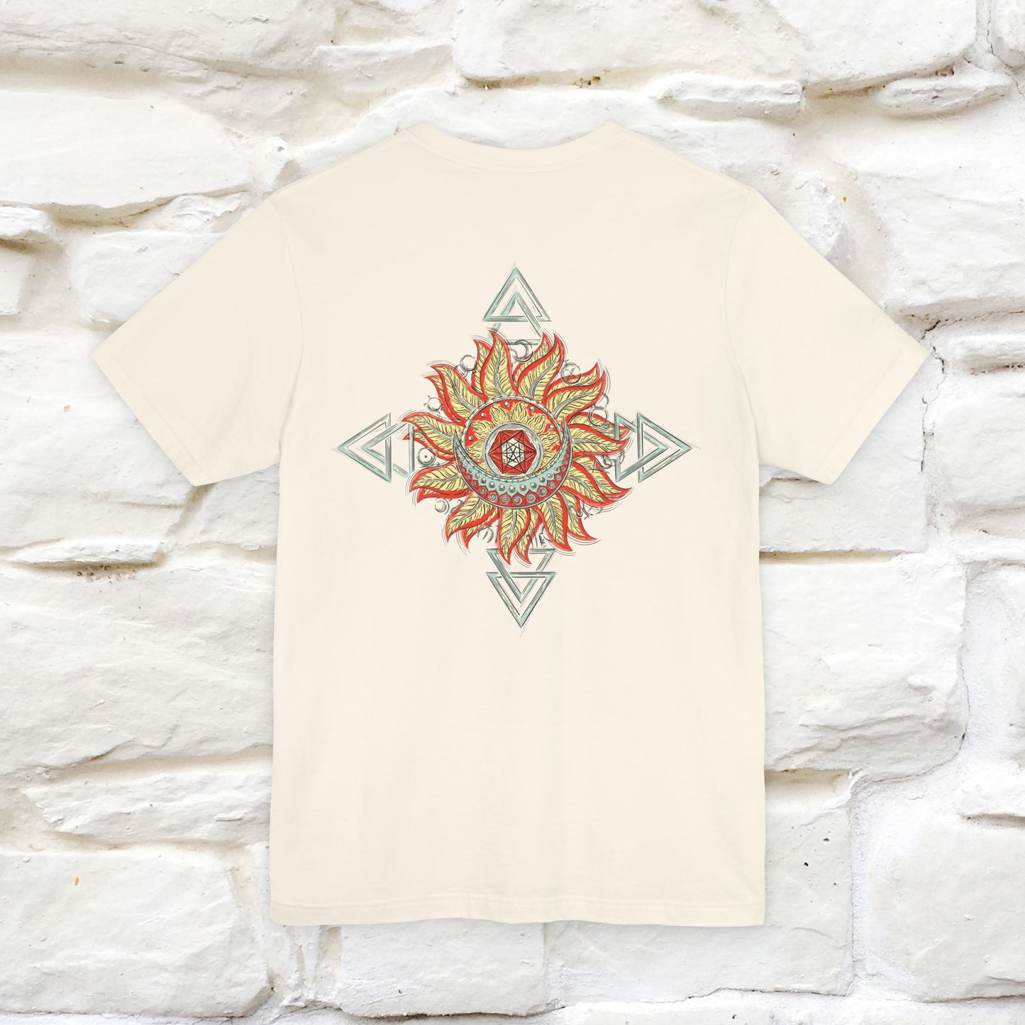 "The Third Eye'' Cat T-Shirt Front and Back Design | Nunu&Miao Studio - Nunu&Miao Studio