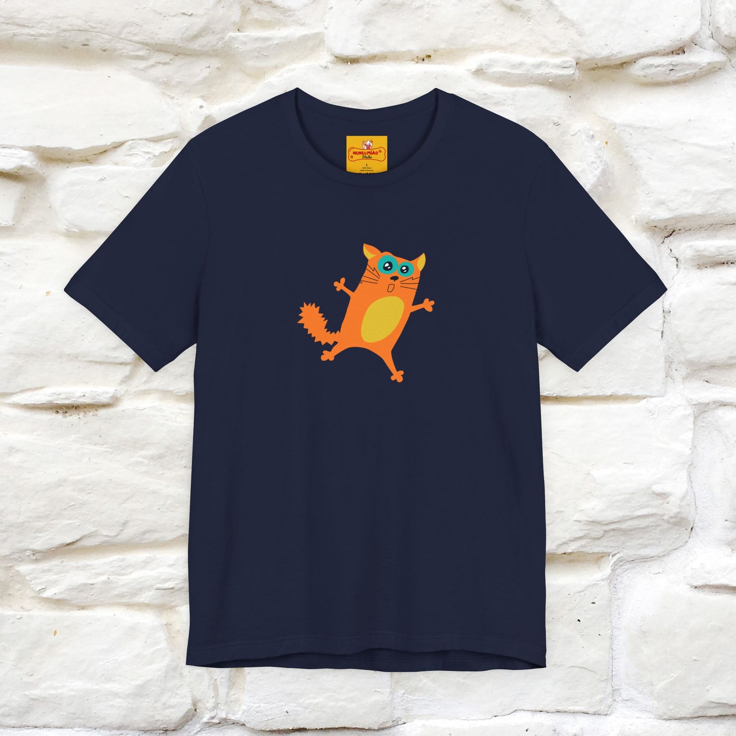 "It Always Seems Impossible Until It’s Done" Cat T-Shirt| Front & Back Design | Nunu&Miao Studio - Nunu&Miao Studio